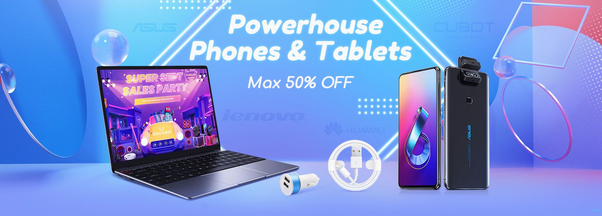 Gearbest Powerhouse Phones & Tablets